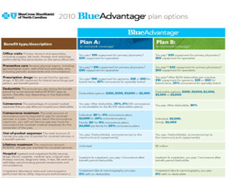 Blue Advantage Options. Harrell Financial Services.